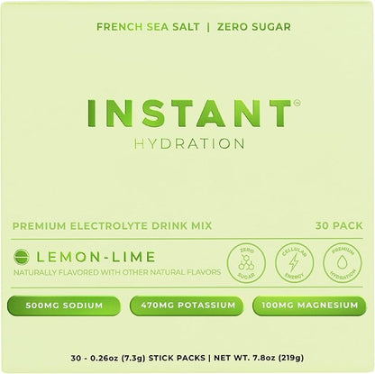 Instant Hydration Electrolytes Powder Packets by InstantHydration