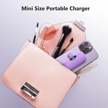 Mini Portable Charger 5000mAh Power Bank, 3A PD USB C Cell Phone Portable Power - Image 5