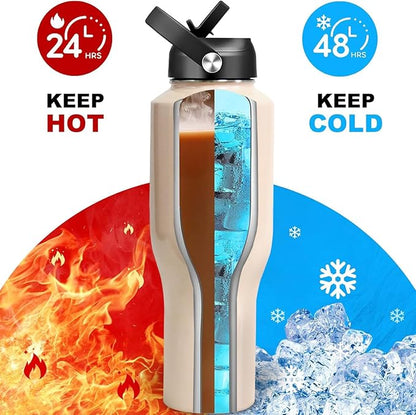 HYDROWION 40 oz Insulated Water Bottle - Image 2