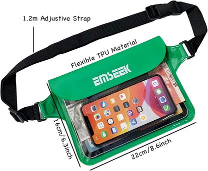 Waterproof Waist Pouch Dry Belt Bag Fanny Pack Keep Your Key Fob Wallet Kindle - Image 3