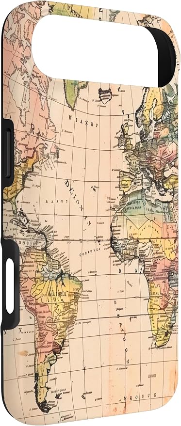 World Map, Old Map of The World Case - Image 2