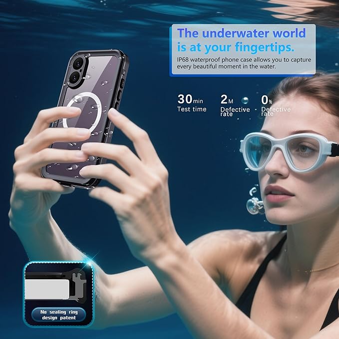 Waterproof Case for iPhone 17 – IP68 Submersible Shield - Image 3