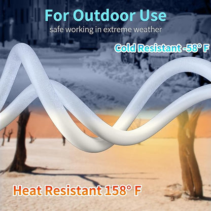 16/3 15 Ft 3 Outlet Extension Cord Outdoor Waterproof, 3 Prong - Image 6