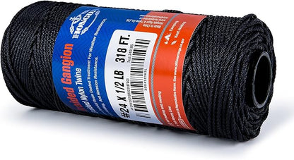 HONGDA Braided Tarred Bank Line Braided Nylon Twine, 318 Feet #24 Bank Line - Image 4