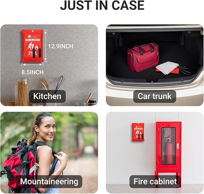 Lancryen Emergency Fire Blanket, Fire Extinguisher Blanket, Fire Suppression - Image 5