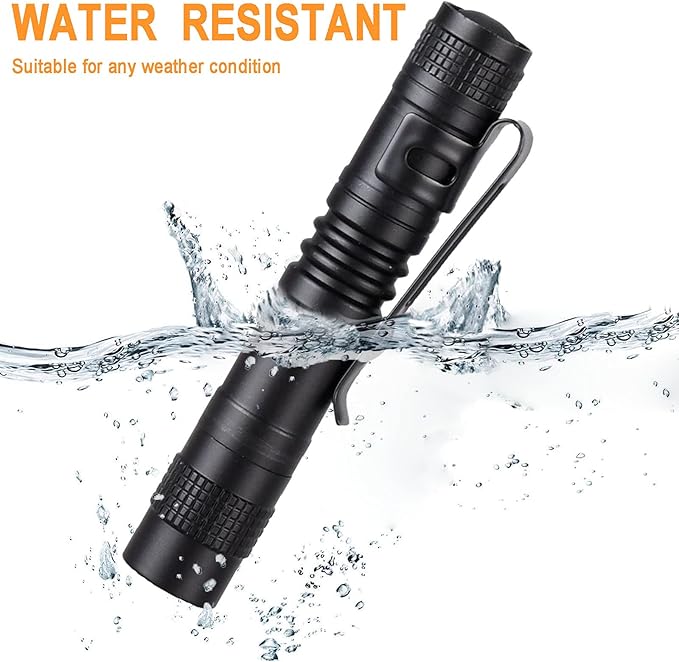 Beieverluck 10 Pack Small Mini Flashlights, Pocket Flashlight Penlight - Image 5