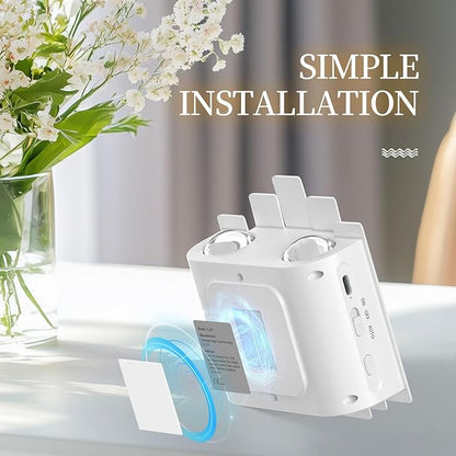 Rechargeable Motion Sensor Night Light, Magnetic RGB Color Changing LED Ambient - Image 6