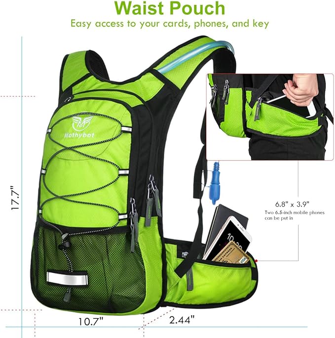 Mothybot Insulated Hydration Backpack Pack - Image 5