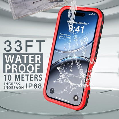 for iPhone 16 Case Waterproof, Full-Body Hard Case Built-in - Image 4