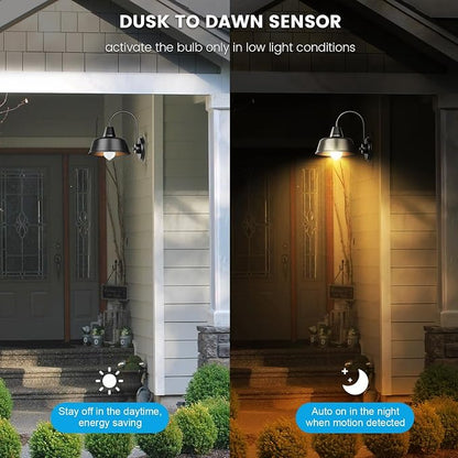 Motion Sensor Light Bulbs Dusk to Dawn 13W 100W Equivalent 1100lm Movement - Image 6