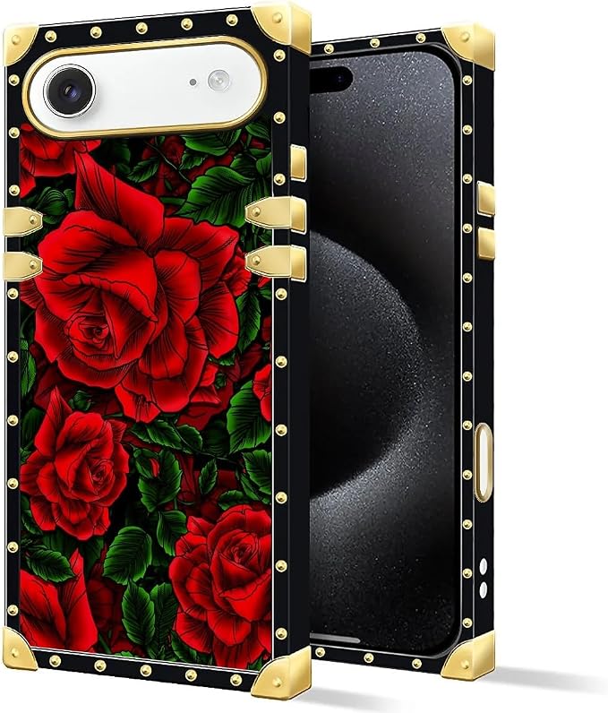 for iPhone 17 Air Case Luxury Golden Decoration - Image 2