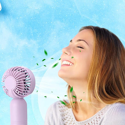 Rossesay 1 Pcs Mini Portable Fan Bulk Cute Handheld Lightweight Small Little - Image 4