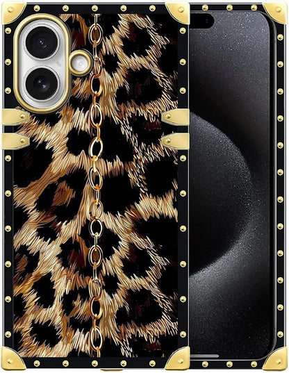 for iPhone 17 Case Luxury Golden Decoration by Unknown