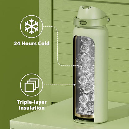 40 oz Insulated Water Bottle - Image 5