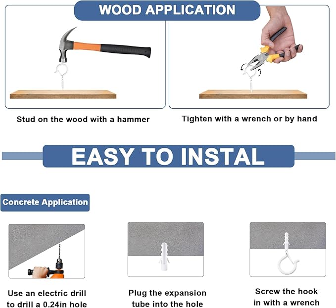 ADIIL 40 PCS Q Hanger Hooks - Image 5