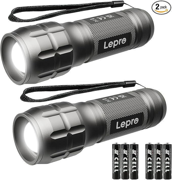 Lighting EVER LED Flashlights High Lumens, Small Flashlight, Waterproof by LightingEVER