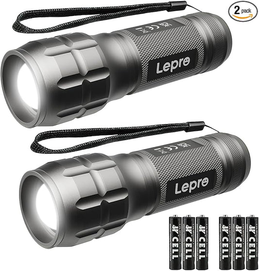 Lighting EVER LED Flashlights High Lumens, Small Flashlight, Waterproof by LightingEVER