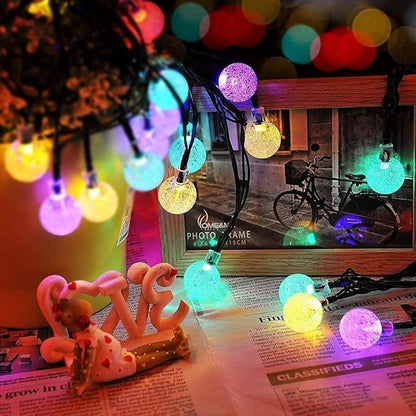 Toodour Solar String Lights Outdoor, 56ft 100 LED Globe String Light - Image 4