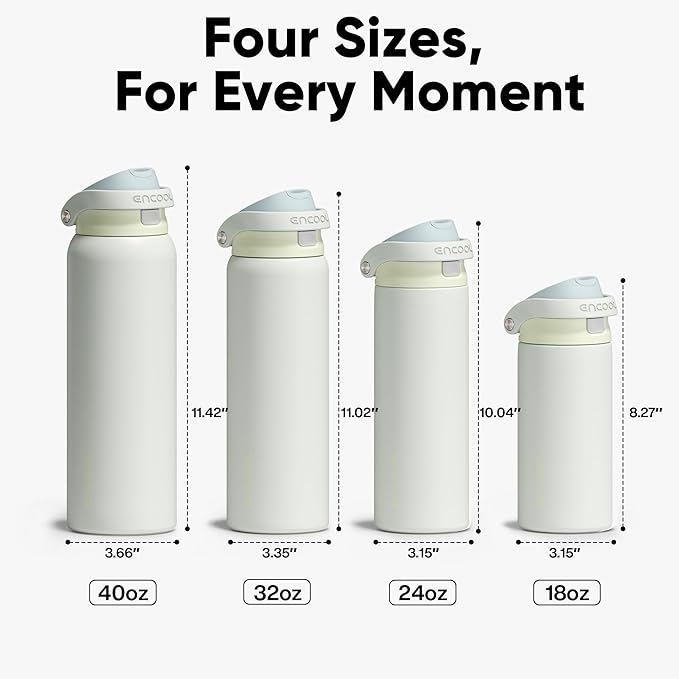 ENCOOL Leakproof Insulated Water Bottle - Image 9