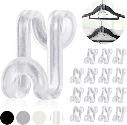 Mlici Hanger Hooks Space Saving, 60 Pack Clothes Hanger Connector Hooks by Mlici