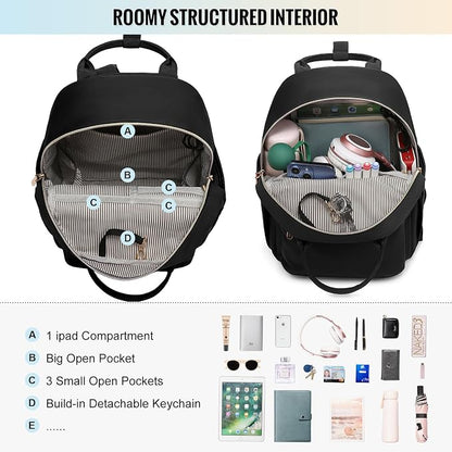 LOVEVOOK Mini Backpack Purse for Women Cute Small Backpack, Light Weight - Image 3
