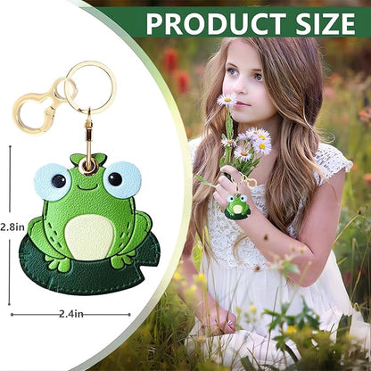Leather Keychain Holder Case Compatible - Image 2