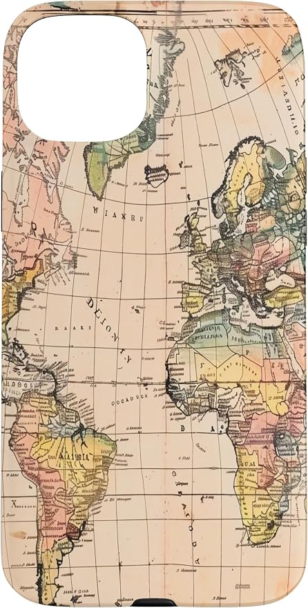 World Map, Old Map of the World Case by Unknown