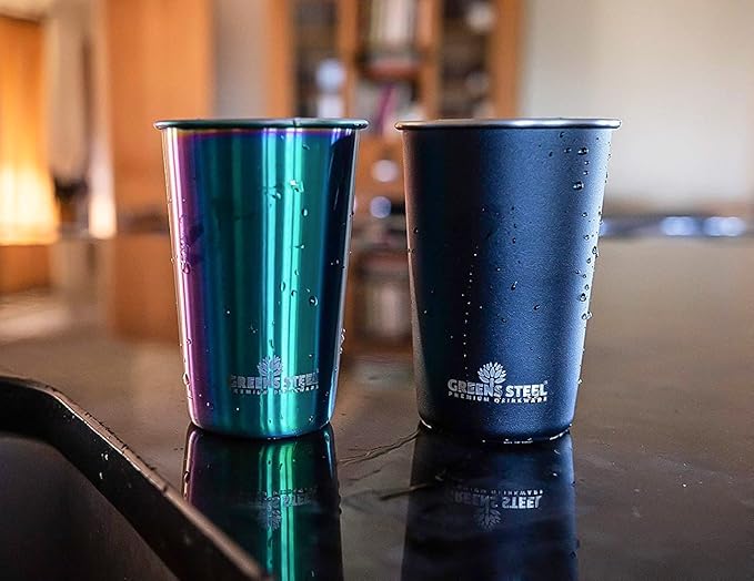 Stainless Steel Cups 16 oz Pint Tumbler - Image 6