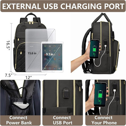 Laptop Backpack for Women Work Bag - Image 4