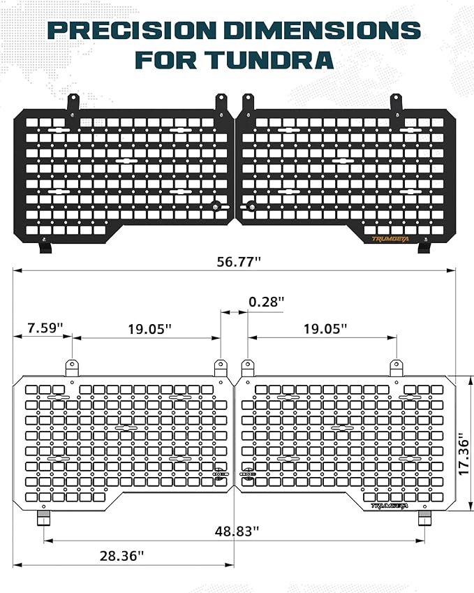 Trumgeta Front Bed MOLLE Panel Fit - Image 7