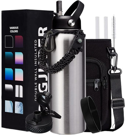 40oz Stainless Steel Water Bottle by DIGJUPER