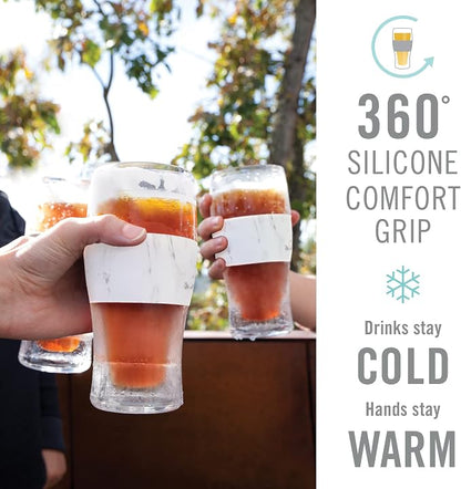 Host Freeze, Frozen Mugs, Freezable Pint Set, Beer Keep Your Drinks Cold - Image 3