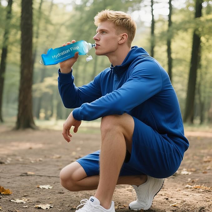 500ml Soft Flask Soft Water Bottle - Image 7