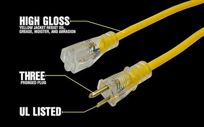 Southwire Yellow Jacket Heavy Duty Extension Cord - Image 4