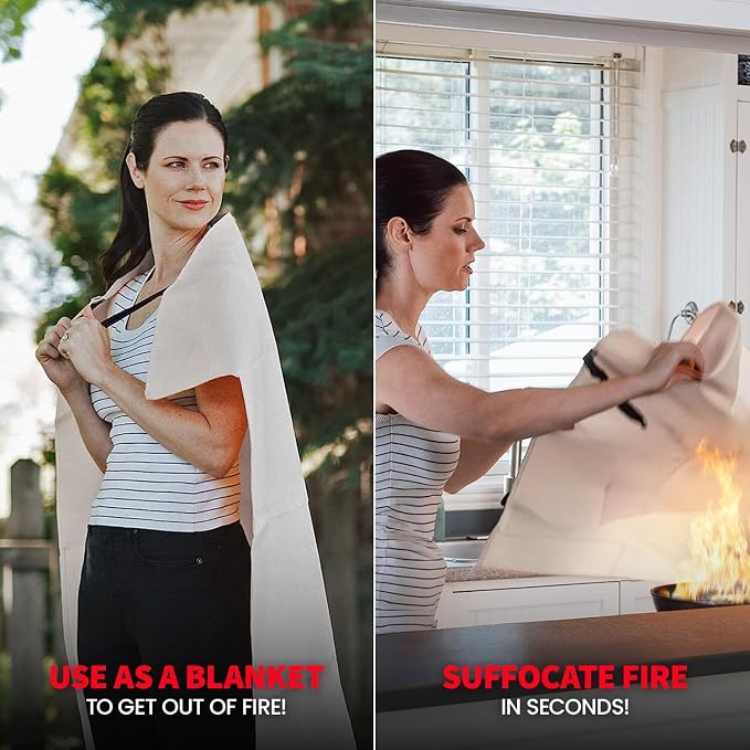 Prepared Hero Emergency Fire Blanket XL - Image 8