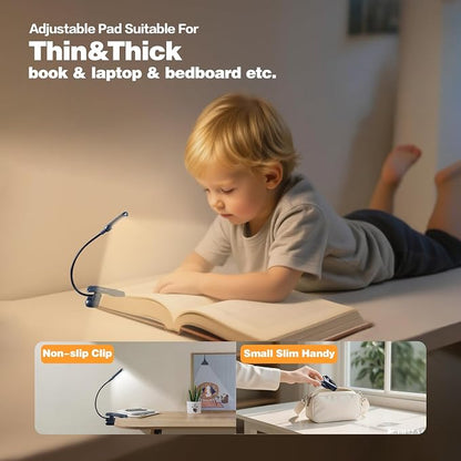 VAVOFO Rechargeable Book Light for Reading in Bed Kids, 7 LED Reading Light - Image 5