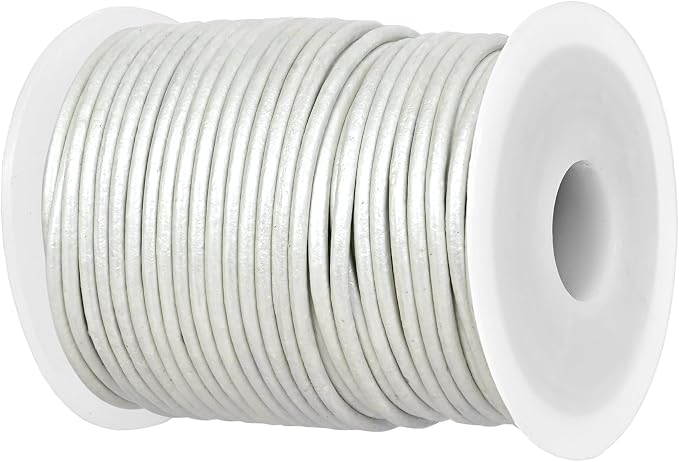 GENIQUE Real/Genuine Round Leather String Cord by GENIQUE