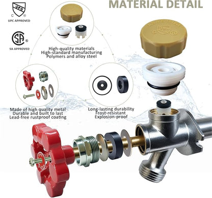 Outdoor Faucet Repair Kit, ASSE 1019-A Water Hose of Home Improvement, - Image 5