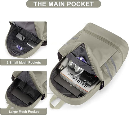 coofay Gym Backpack For Women Waterproof Backpack - Image 3