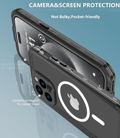 for iPhone 15 Pro Max Case Waterproof, Shockproof Dustproof IP68 Waterproof - Image 5