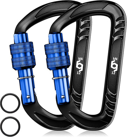 Rhino Produxs 12kN Heavy Duty Carabiner Clips, by Rhino+Produxs