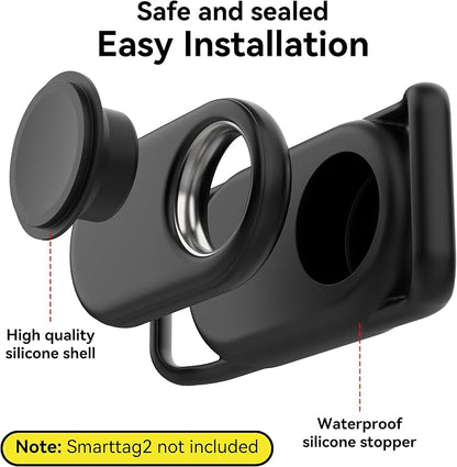 DDJ Dog Collar Holder for Samsung Smart Tag 2, Dog GPS Tracker Waterproof - Image 5