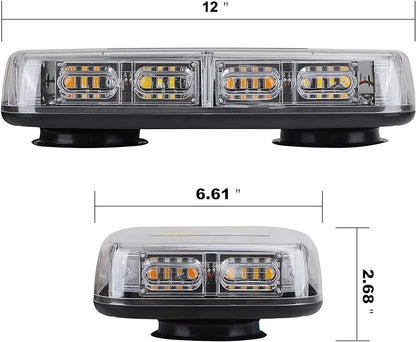 ASPL 48LED Roof Top Strobe Lights, High Visibility Emergency Safety Warning LED - Image 3
