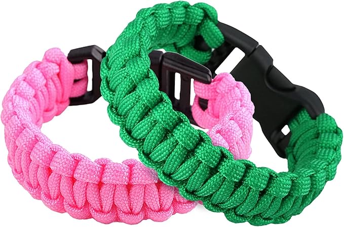 Sportmusies Paracord Wristband for Outdoor Sport Tactical Survival Parachute by Sportmusies