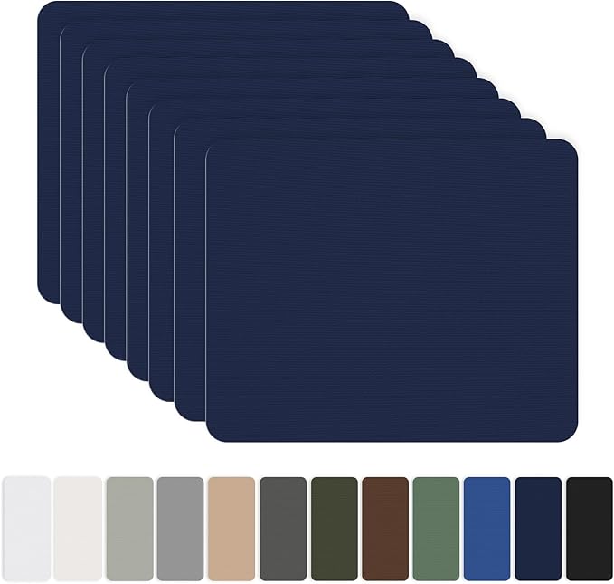 OAZ 8 Pieces 7.87 x 5.9 inch Nylon Repair Patches Nylon Fabric Patch by OAZ
