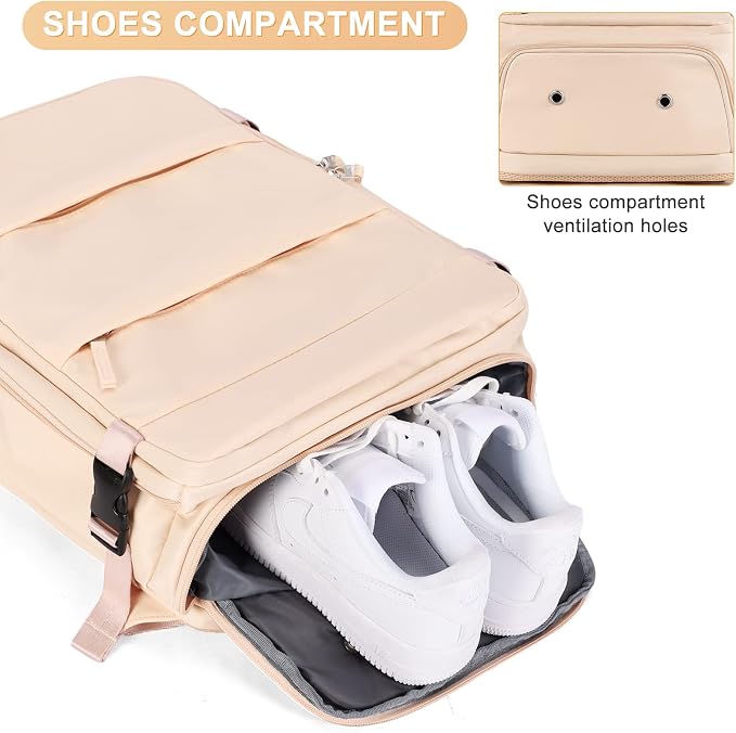 coofay Carry On Backpack Flight Approved Personal Item Travel Backpack - Image 6