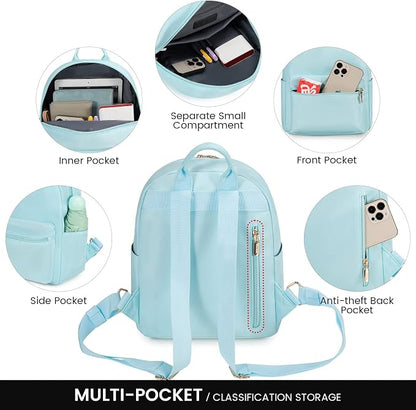 LOVEVOOK Mini Backpack for Women Light Weight Small Waterproof Backpack Purses - Image 5