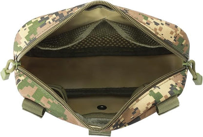 FRTKK Tactical Molle Admin Pouch Utility Laser Cut EDC Tool Pouch Bag - Image 4