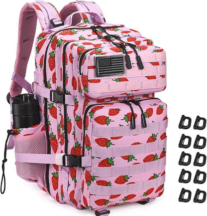 45L Tactical Backpack for Men Women, Military Assault Pack by R.SASR
