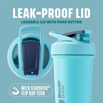 BlenderBottle Sport Sleek Shaker Cup Insulated Stainless Steel Water Bottle - Image 2
